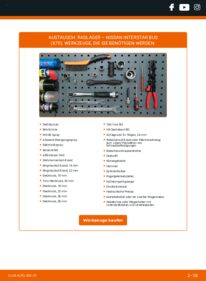 Wie der Austausch bewerkstelligt wird: Radlager dCi 120 Nissan Interstar Bus