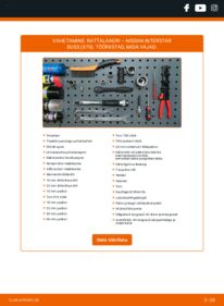 Kuidas välja vahetamist läbi viia: Nissan Interstar Buss dCi 120 Rattalaager