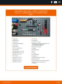Vervangen: Wiellager dCi (FH0E, FH5E) RENAULT Master Pro Kastenwagen (FH__)
