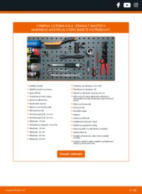 Jak provést výměnu: Lozisko kola Master II Mikrobus 2.5 dCi