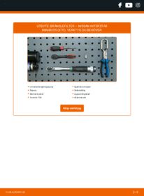 Så byter du Bränslefilter på dCi 120 Nissan Interstar Minibus