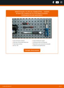 Como realizar a substituição de Filtro de Combustível dCi 120 Interstar