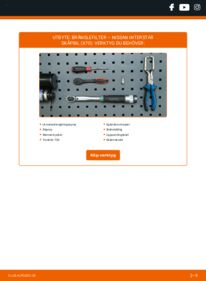 Så byter du Bränslefilter på dCi 120 Nissan Interstar Skåpbil