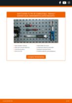 Filtro de combustible diesel y gasolina RENAULT MASTER II Autobús (JD) 2000 PDF tutorial de reemplazo