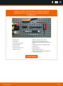 Jak provést výměnu: Klinovy zebrovany remen Interstar Mikrobus (X70) dCi 120