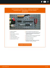 Cómo cambiar Correa Poly V Nissan Interstar Furgón