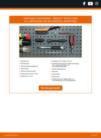 Wie der Ersatz vollführt wird: Keilrippenriemen 2.0 dCi Renault Trafic JL