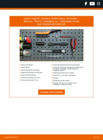 Como realizar a substituição de Correia Trapezoidal Estriada 2.0 dCi Renault Trafic JL