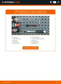 Hogyan végezze a cserét: 2.0 dCi Renault Trafic FL Izzítógyertya