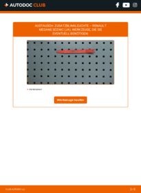 Wie der Wechsel ausgeführt wird: Blinker 1.6 16V (JA0B, JA04, JA11, JA00) Renault Megane Scenic