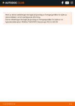 venstre og høyre Blinklys RENAULT CLIO II (BB0/1/2_, CB0/1/2_) | PDF manual for bytte