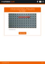 Blinklys venstre/høyre + bak/foran RENAULT TRAFIC II Åpen lastebil / chassis (EL) 2023 | PDF veiledning for bytte