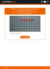 Jak wymienić Lampy kierunkowskazów Interstar Burtowy Ciężarówka/Podwozie dCi 120