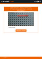 Irányjelző bal/jobb + hátsó/első RENAULT Twingo II Van / Hatchback (CNO_) 2005 | PDF csere kézikönyv
