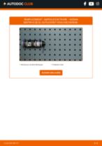 PDF tutoriel de changement de ampoule pour feu de croisement NISSAN Sentra III (B13) LED et Xenon