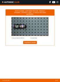 Sostituzione di Lampadina Faro Principale Renault Sandero Stepway 2 1.5 dCi