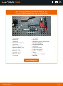 Wie der Ersatz vollführt wird: Kühler dCi 120 Nissan Interstar Bus