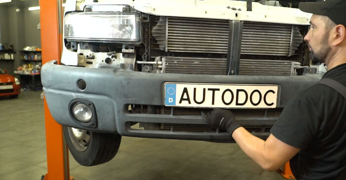 Podrobná doporučení pro svépomocnou výměnu NISSAN INTERSTAR Chladič Vody