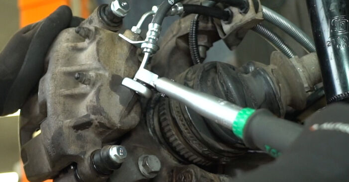 NISSAN INTERSTAR 2.5 dCi 100 Bremssattel Reparatursatz austauschen: Tutorials und Video-Anweisungen online