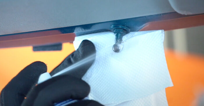 OPEL VIVARO 2008 Heckklappendämpfer Stufenweise Anleitung zum Austausch