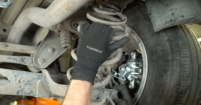 OPEL VIVARO 2014 Vzmeti priročnik za zamenjavo s koraki