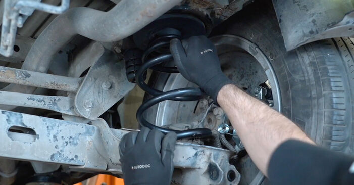 Смяна на Пружинно окачване на Vivaro X82 2024 1.6 CDTi самостоятелно