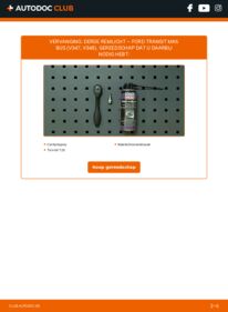 Vervangen: Extra-Remlicht 2.2 TDCi Ford Transit Mk6 Bus