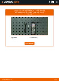 Slik bytter du Ekstra Bremselys 2.2 TDCi Ford Transit Mk6 Minibuss