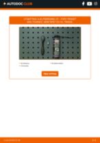 Skifte Ekstra Bremselys FORD TRANSIT: verkstedhåndbok