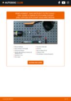 PDF tutoriel de changement de filtre à huile OPEL Vivaro A Camion plate-forme/Châssis (X83)