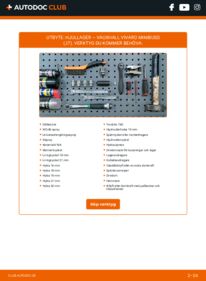 Så byter du Hjullager på 2.0 CDTI VAUXHALL VIVARO Combi (J7)