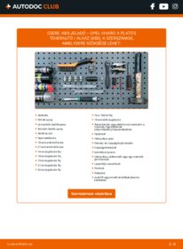 Hogyan végezze a cserét: 2.0 CDTI OPEL VIVARO Platform/Chassis (E7) Menetdinamika szabályozás