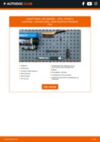 Hvordan skifter jeg ABS føler på min Vivaro A Combi (X83) 1.9 DI (F7, J7, A07)? Trin-for-trin vejledninger