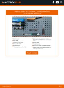 Jak provést výměnu: Regulace dynamiky jizdy Vivaro Mikrobus (J7) 2.0 CDTI