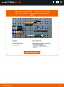 Hogyan végezze a cserét: 2.0 CDTI VAUXHALL VIVARO Box (F7) Motor csapágyzás