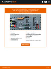 Slik bytter du Kileribberem 2.8 DTI (UD0, ED, HD) VAUXHALL Movano Mk1 (A) Pritsche / Fahrgestell (X70)