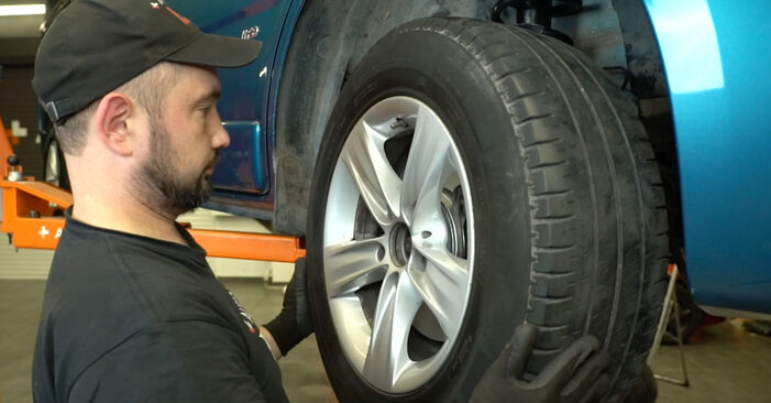 Cambiar Bieletas de Suspensión VAUXHALL VIVARO Platform/Chassis (E7) 2.0 CDTI 2004 - manuales paso a paso y guías en video