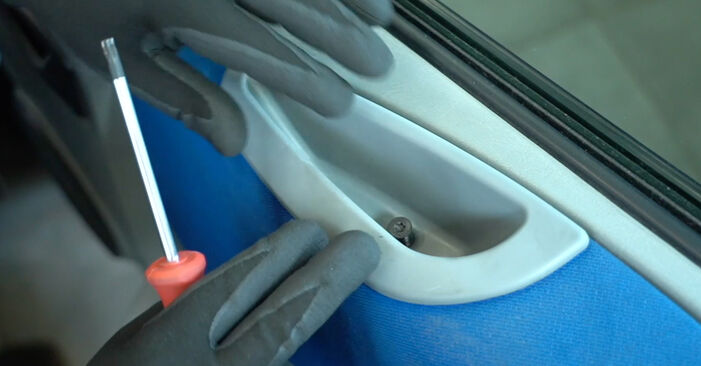 Como remover OPEL VIVARO 2.5 DTI (F7) 2005 Elevador de Vidros - instruções online fáceis de seguir