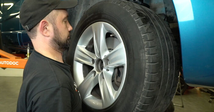 Diagrama Rotula Axial De Direccion VAUXHALL VIVARO Box (F7) 2001 - recomendaciones paso a paso para la sustitución