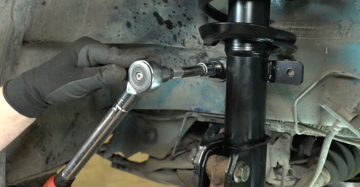 Step-by-step recommendations for DIY replacement Opel Vivaro A Combi 2014 1.9 DI (F7, J7, A07) Strut Mount