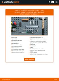 Ako vykonať výmenu: Horné Uloženie Tlmiča na Vivaro B Valník / Podvozok (X82) 1.6 CDTI (03)
