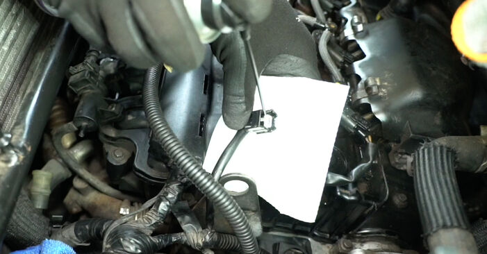 VAUXHALL MOVANO Thermostat savarankiško keitimo instrukcija