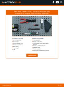 Kako izvesti menjavo: Termostat Movano Mk1 (A) Van (X70) 2.5 CDTI (FD)