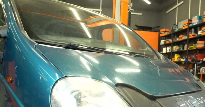 Substituição de Opel Vivaro A Combi 1.9 DTI (F7, J7, A07) 2003 Suporte De Pinças De Travão: manuais gratuitos de oficina