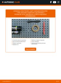 Jak wymienić Lampy kierunkowskazów Movano A Burtowy Ciężarówka / Podwozie (X70) 2.5 DTI (ED, HD, UD0, UD4)