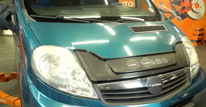 Vivaro A Combi (X83) 1.9 DI (F7, J7, A07) 2012 1.9 DTI (F7, J7, A07) Bremsschläuche - Handbuch zum Wechsel und der Reparatur eigenständig
