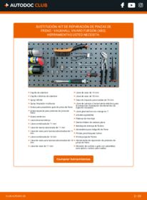 Cómo cambiar Kit De Reparación Pinza De Frenos VAUXHALL VIVARO Box (F7)