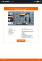 Zamenjavo Hladilnik: pdf navodila za OPEL VIVARO