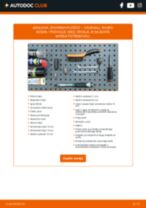 Profesionalni vodič za zamenjavo dela Metlica brisalnika stekel na tvojem avtu VAUXHALL VIVARO Platform/Chassis (E7) 1.9 DI