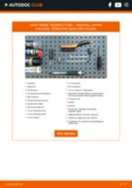 Professionaalsed juhised autoosa Pesurikumm vahetamiseks sinu autol VAUXHALL VIVARO Box (F7) 1.9 DTI